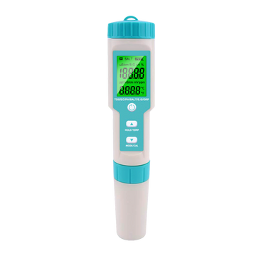 NOYAFA NF-C600 Digital 7 in 1 pH TDS Ec Salt S. G. Temp Meter Acidimeter Ppm Electric Conductivity Salinity Water Quality Tester