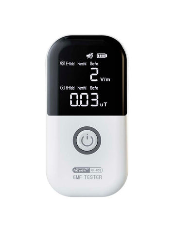 NOYAFA NF-602 Home Electromagnetic Radiation Tester with Automatic Sound-Light Alarm to Protect Pregnant Mothers, Babies, the elderly