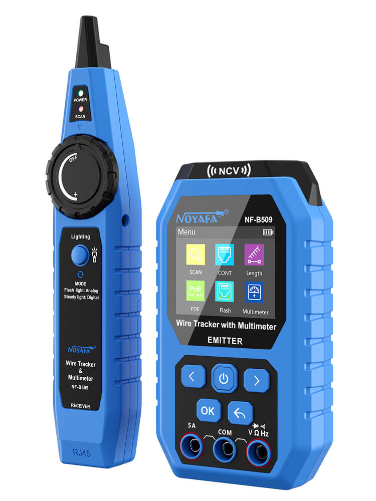 NOYAFA NF-B509 Wire & Cable Tracker with Digital Multimeter