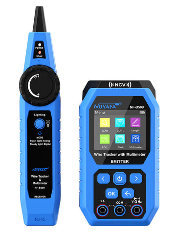 NOYAFA NF-B509 Wire & Cable Tracker with Digital Multimeter