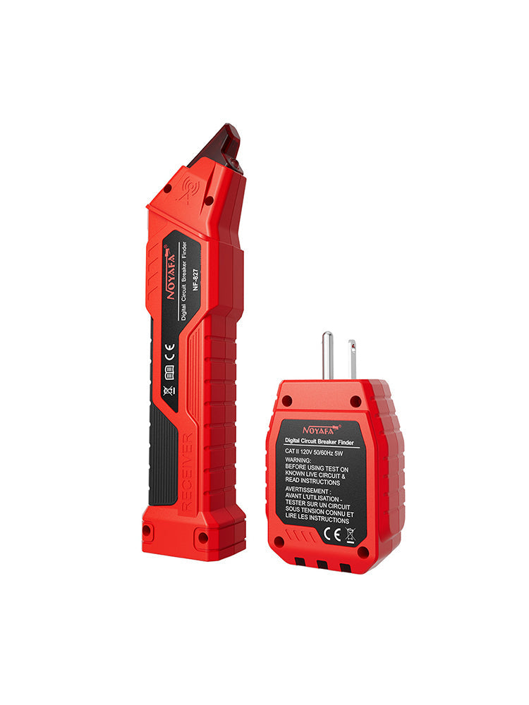 NOYAFA NF-827 AC Circuit Breaker Finder with Integrated GFCI Outlet Tester