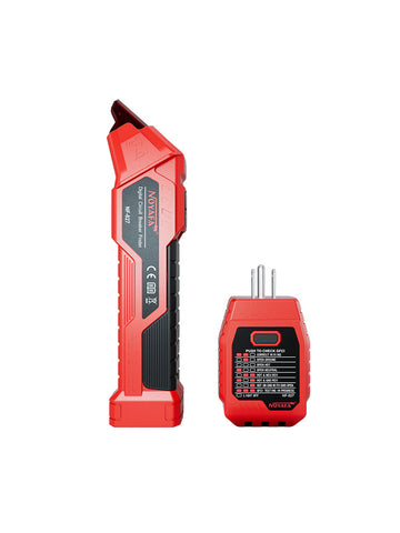 NOYAFA NF-827 AC Circuit Breaker Finder with Integrated GFCI Outlet Tester