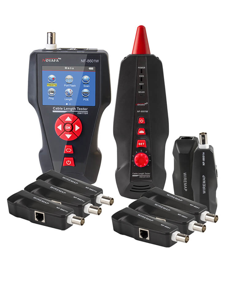 NOYAFA NF-8601W Multitasking Network Toner with Ethernet Speed Test (Ping Test & PoE)