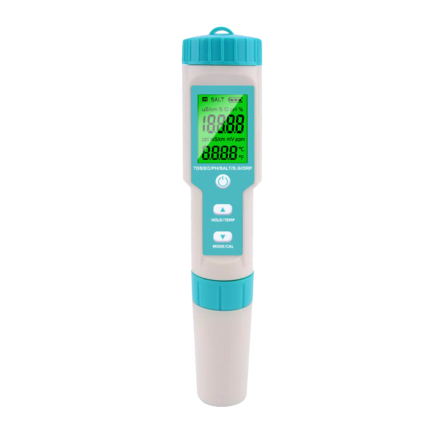 NOYAFA NF-C600 Digital 7 in 1 pH TDS Ec Salt S. G. Temp Meter Acidimeter Ppm Electric Conductivity Salinity Water Quality Tester