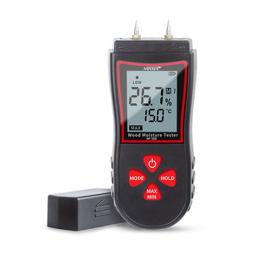 NOYAFA NF-568 Digital Wood Moisture Meter For Lumber Building Material, Pins-style, Ambient Temperature Measurement