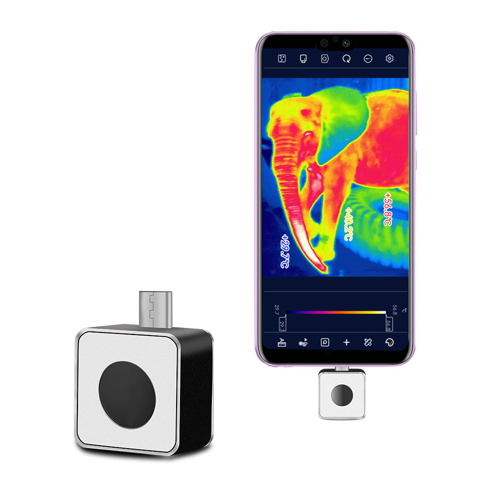 Thermal Imaging Camera NF-583 For Android Type-c, 160 X 120 Ir Resolution,25hz Frame,6 Color Palette, easily Perform Professional Jobs